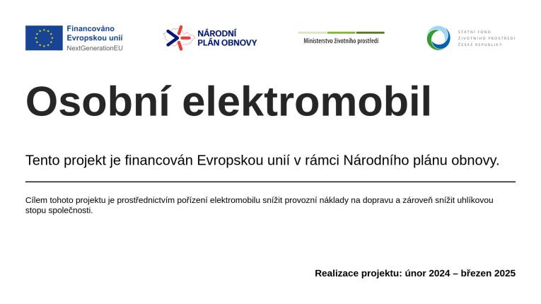 Osobní elektromobil